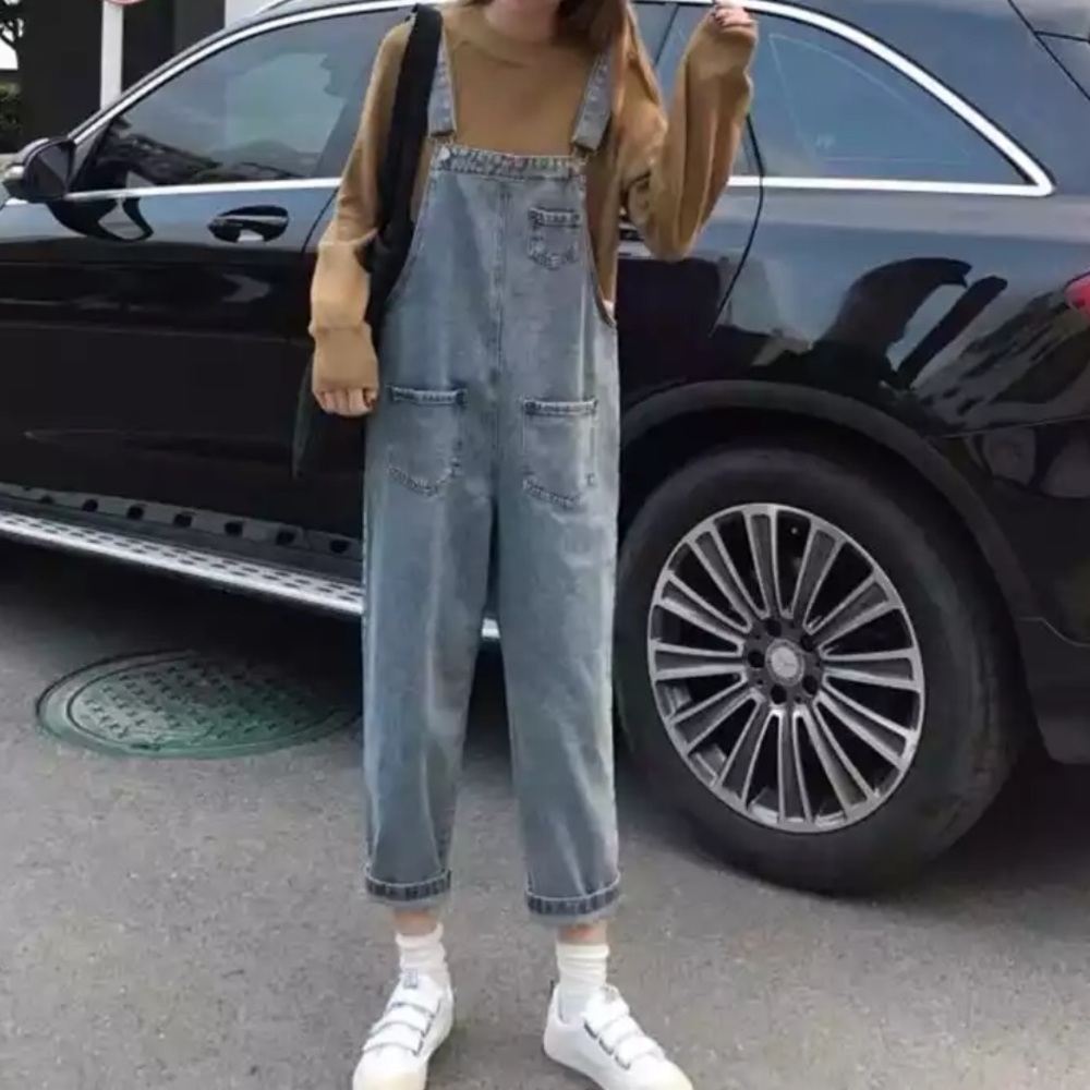 Denim Overall Jumpsuit - Picture 11 of 16